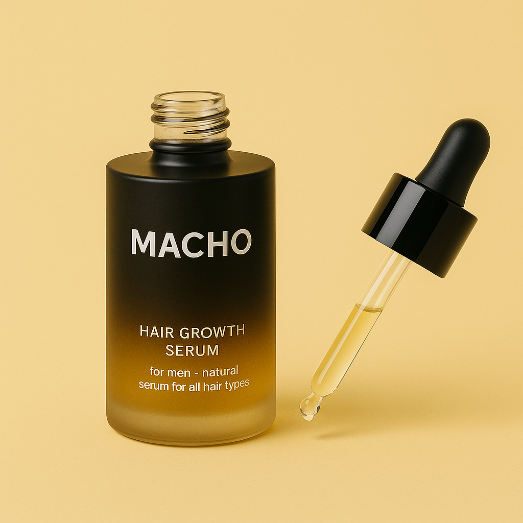 Macho Serum - Siero Naturale per la crescita dei capelli
