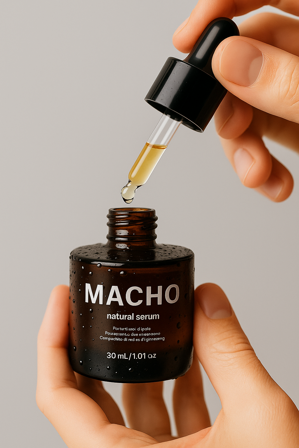 Macho Serum - Siero Naturale per la crescita dei capelli