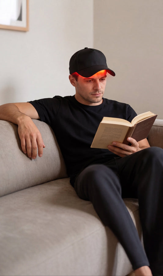 Cappello Red Therapy Lights